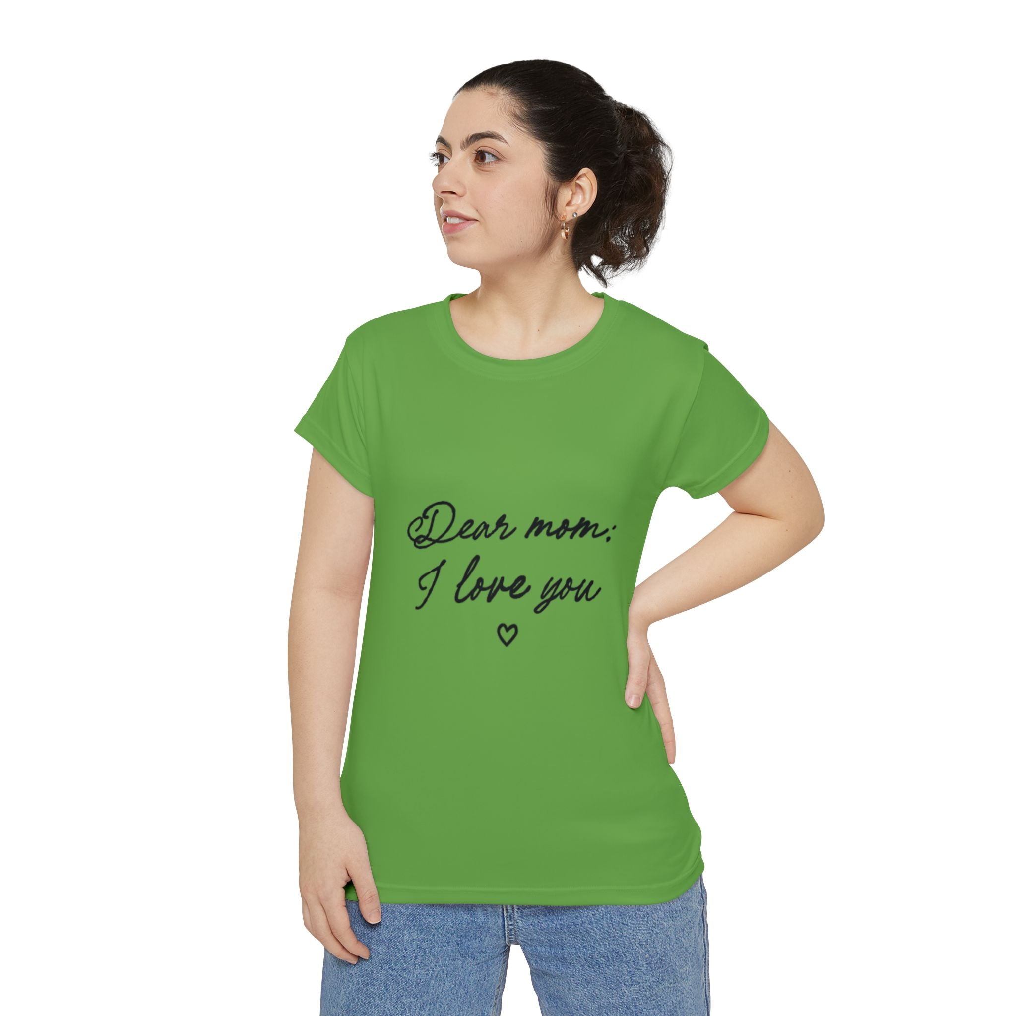 Dear mom i love you | Women's Short Sleeve Shirt